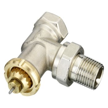 Корпус клапана для ограничителя обратки Danfoss FJVR 15, угловой, 1/2″, без датчика